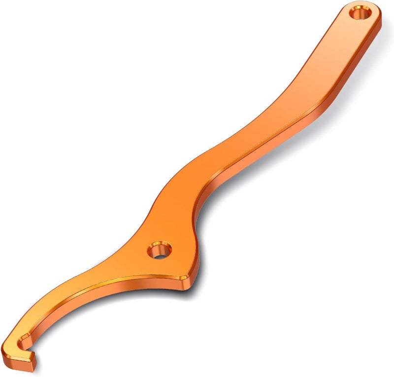 NICECNC Orange Shock Absorber Wrench WP Shock Compatible with KTM 16-22 125-450 SX SX-F XC XC-F 17-22 125-500 ALL ENDURO models,Compatible with Husqvana 125-501 TE FE TC FC TX FX 7-22,See Fitment - Image 1